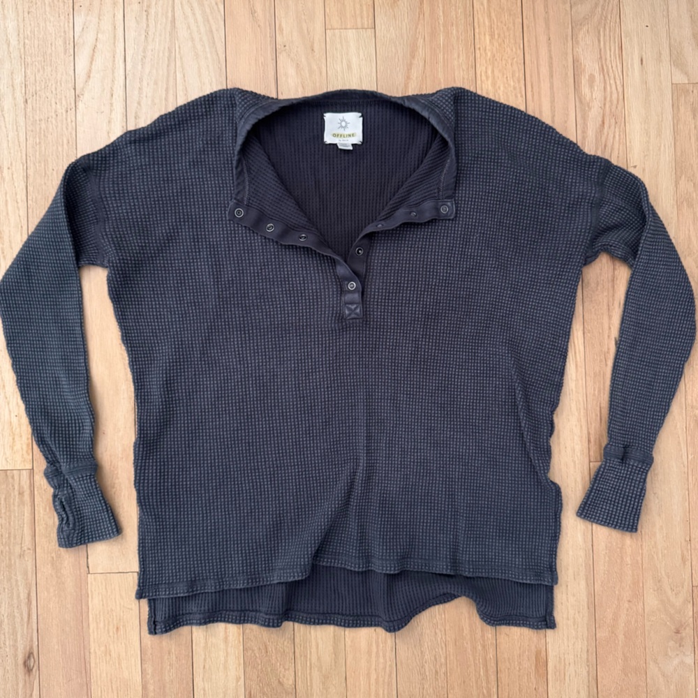 Aerie Offline Waffle Henley